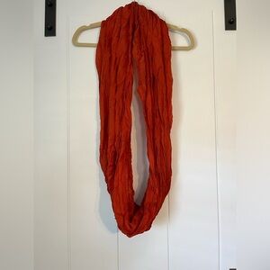 Do Everything in Love Burnt Orange Infinity Scarf
